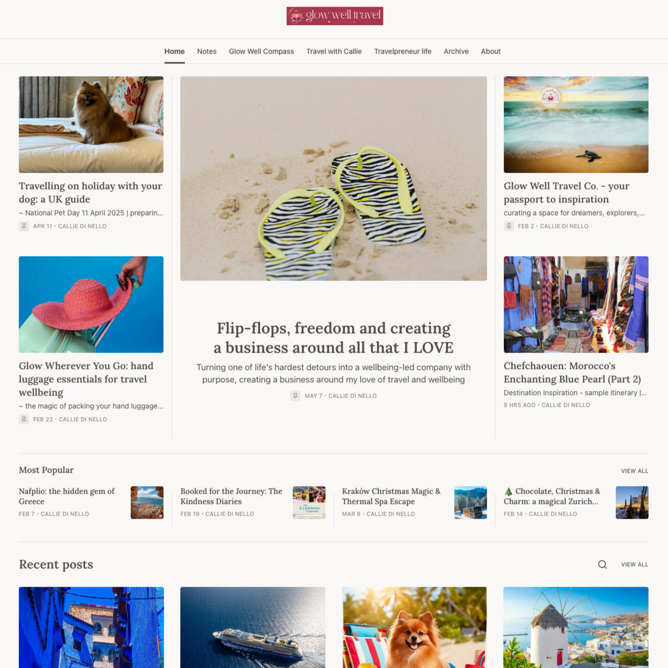 Glow Well Travel travelgram